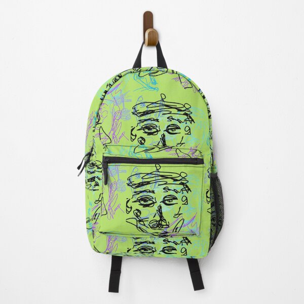 Item preview, Crowded Conversation - Lime Green designed and sold by Nita Elliston.