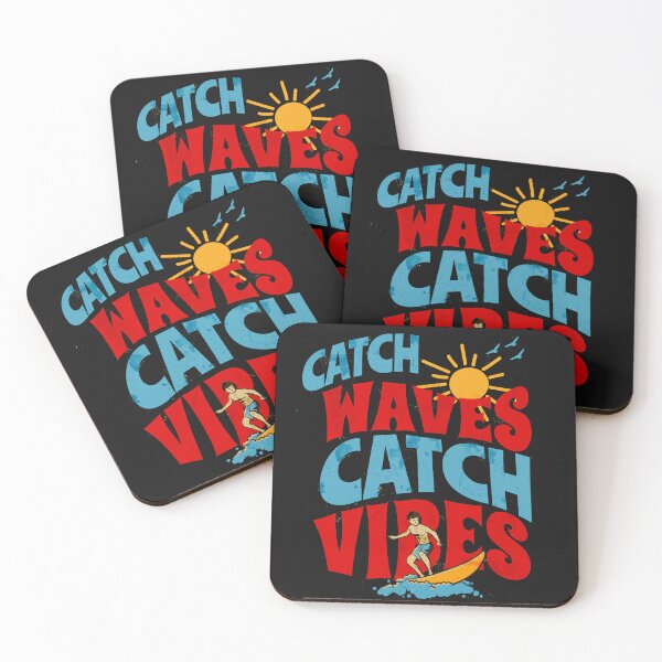 Item preview, CATCH WAVES CATCH VIBES designed and sold by RuralGlamour.