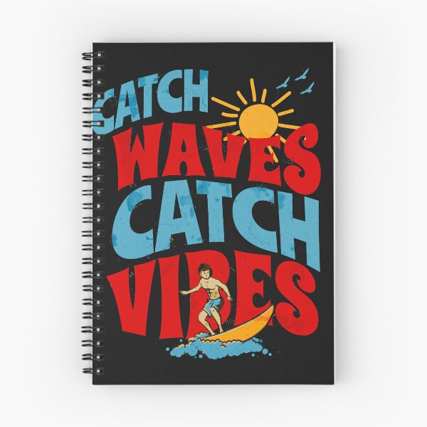 Item preview, CATCH WAVES CATCH VIBES designed and sold by RuralGlamour.