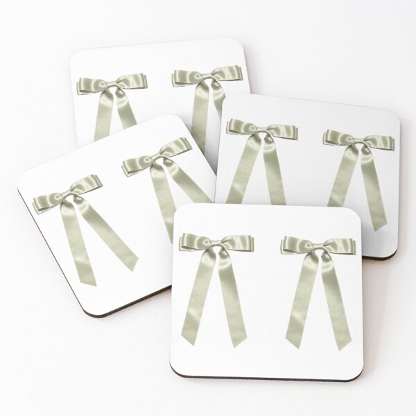 Item preview, green coquette bow pack designed and sold by redbubble Tenille.