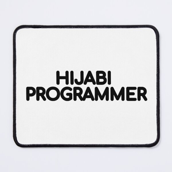 Item preview, hijabi programmer designed and sold by AurelsPrints.