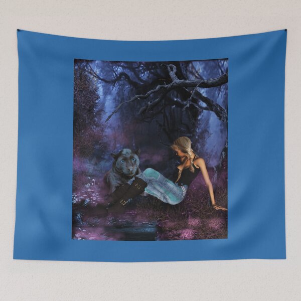 Item preview, The Woman and Her Panther designed and sold by Patricia Brown.