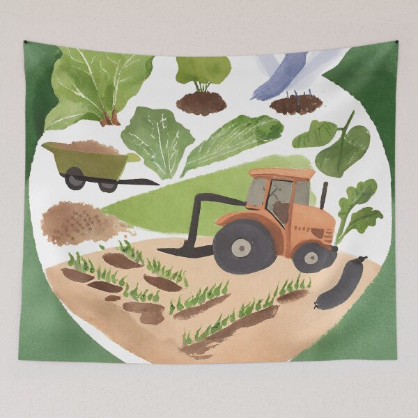 Item preview, Organic Farming designed and sold by OptimaShirts.