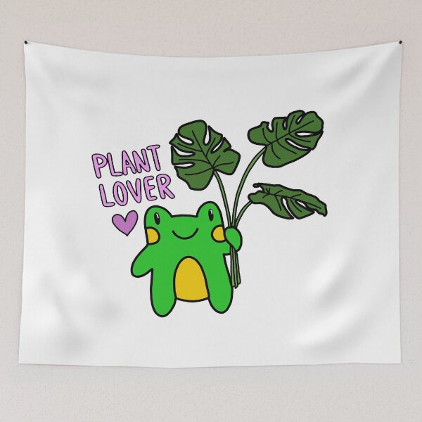 Item preview, Froggo is a plant lover! designed and sold by MySistersArt.