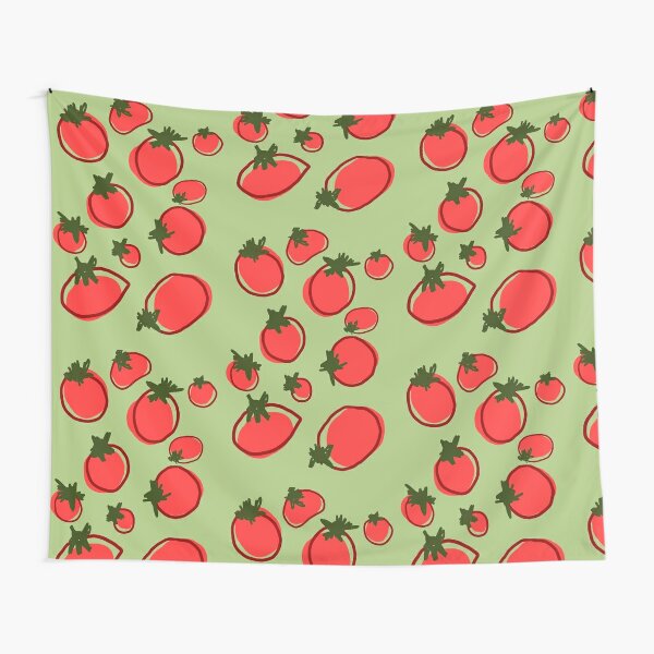 Abstract Retro Fruit Print Pink And Red Aesthetic Modern Preppy  Strawberries Art Print by Daily Regina Designs