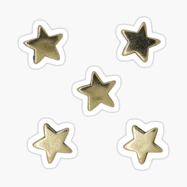 Item preview, gold stars pack designed and sold by redbubble Tenille.