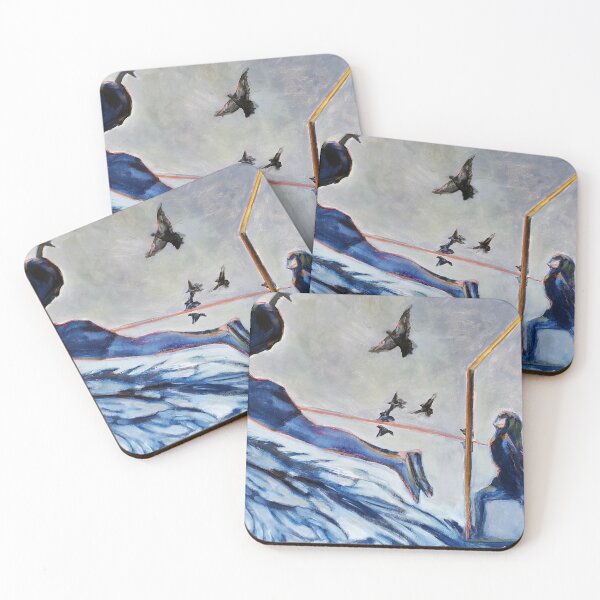 Item preview, bird and fish designed and sold by Angela                  Dagostino.
