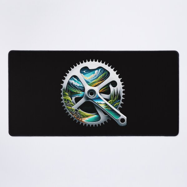 Item preview, Cycling Adventure - Scenic Bike Ride within Crank Silhouette designed and sold by Triathlongram.