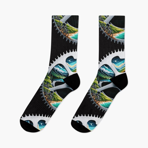 Item preview, Cycling Adventure - Scenic Bike Ride within Crank Silhouette designed and sold by Triathlongram.