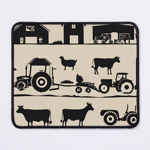 Item preview, Farm Life Silhouette designed and sold by OptimaShirts.