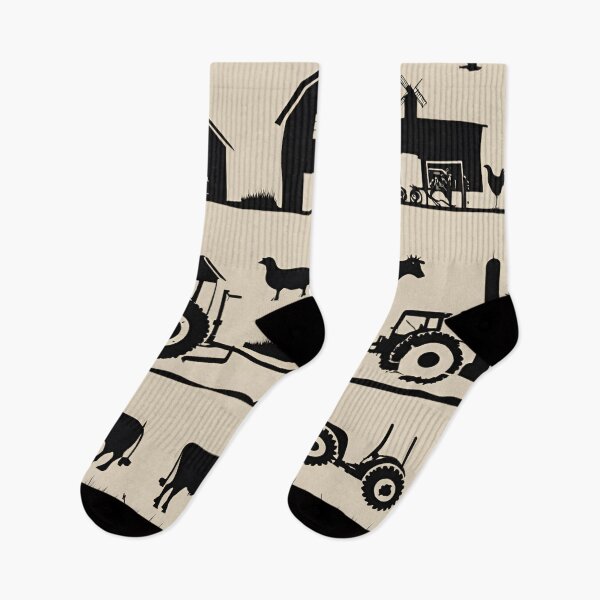 Item preview, Silueta de vida en la granja designed and sold by OptimaShirts.