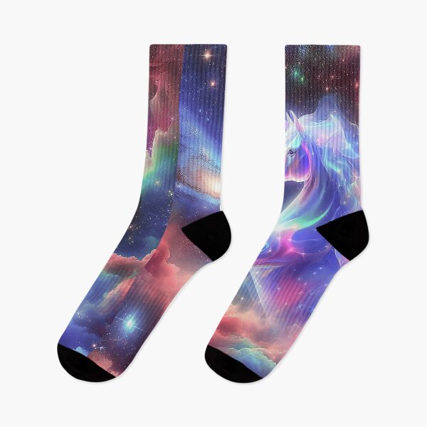 Item preview, Unicorn Rainbow Dreams Amidst Nebulae designed and sold by zzz888.