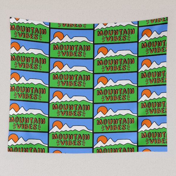 Item preview, Mountain Vibes Cartoony designed and sold by Mountain Flower.