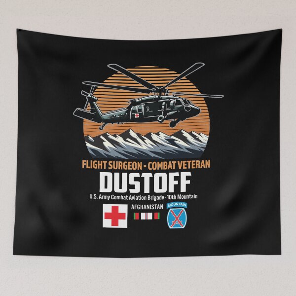 Item preview, Dustoff - Flight Surgeon, Combat Veteran designed and sold by CIDesign.