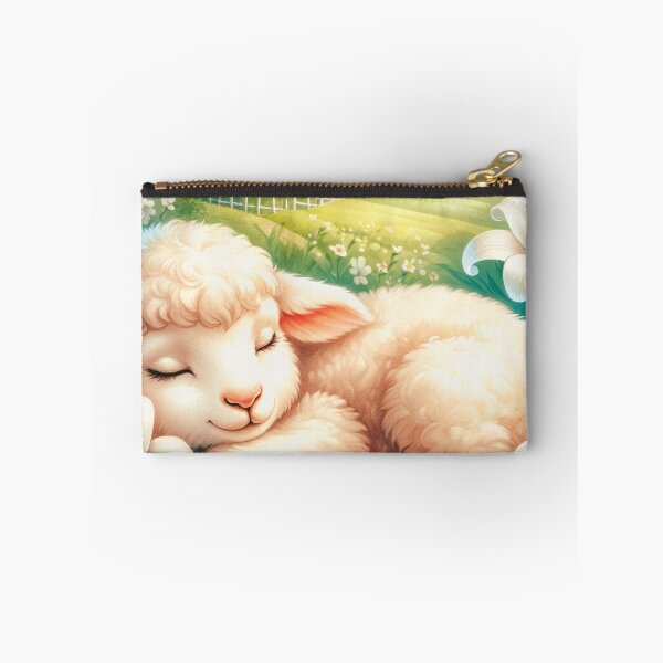 Item preview, Cute Sleeping Baby Lamb designed and sold by TheAnimalZ00.