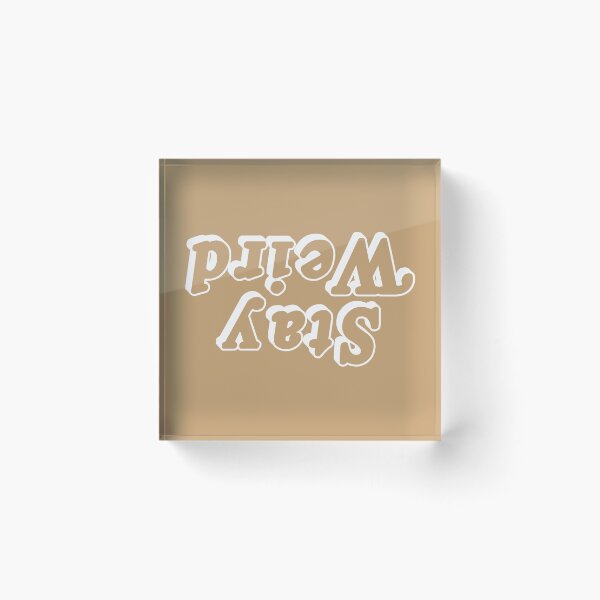 Item preview, Stay Weird! (Light Text) designed and sold by DesignsWithMD.