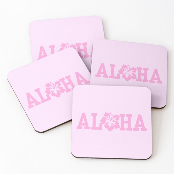 Item preview, Aloha Varisty Letters Pink hibiscus designed and sold by Alleyy81.