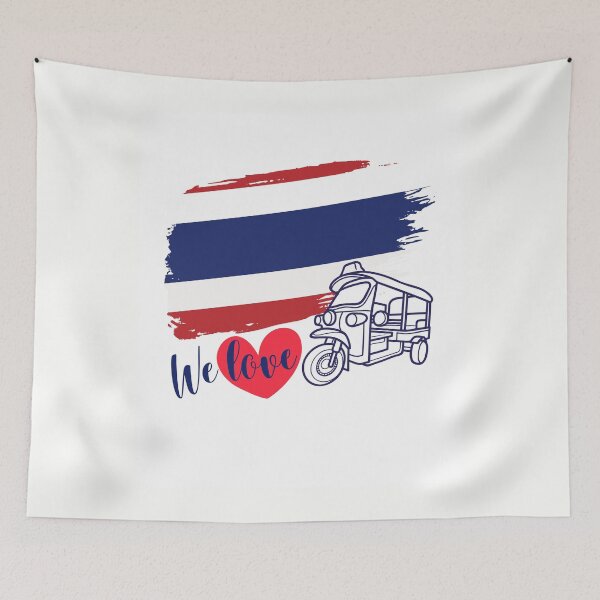 Item preview, We love TukTuk in Bangkok,Thailand , brafdesign  designed and sold by Brafdesign.
