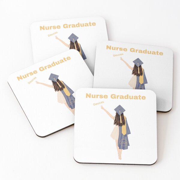 Item preview, Female Nurse Graduate Deuces Cap and Gown 2024 designed and sold by DuchessNursDsgn.