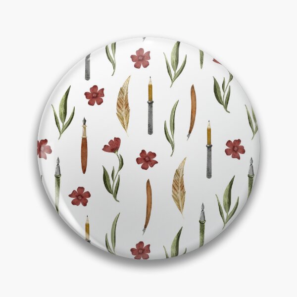 Item preview, Floral print art tools designed and sold by pinkyfish1010.