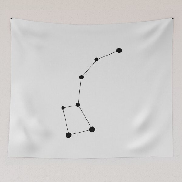 Item preview, Ursa Minor Constellation Line Art designed and sold by lavavamp.