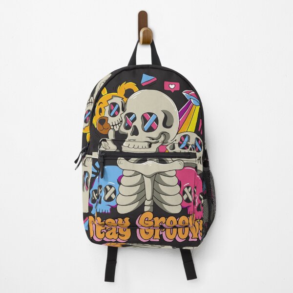 Item preview, Galactic Bones - 90s Groovy Skeleton designed and sold by The Qash.