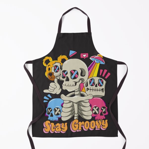 Item preview, Galactic Bones - 90s Groovy Skeleton designed and sold by The  Qash.