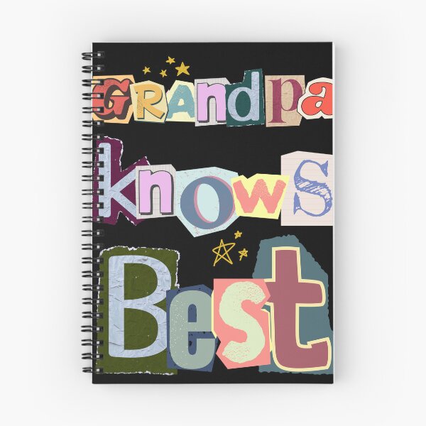 Item preview, Grandpa Knows Best We Love Grandpa Print designed and sold by Thehatinthecat.