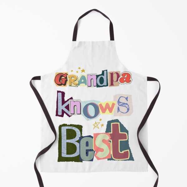 Item preview, Grandpa Knows Best We Love Grandpa Print designed and sold by Thehatinthecat.