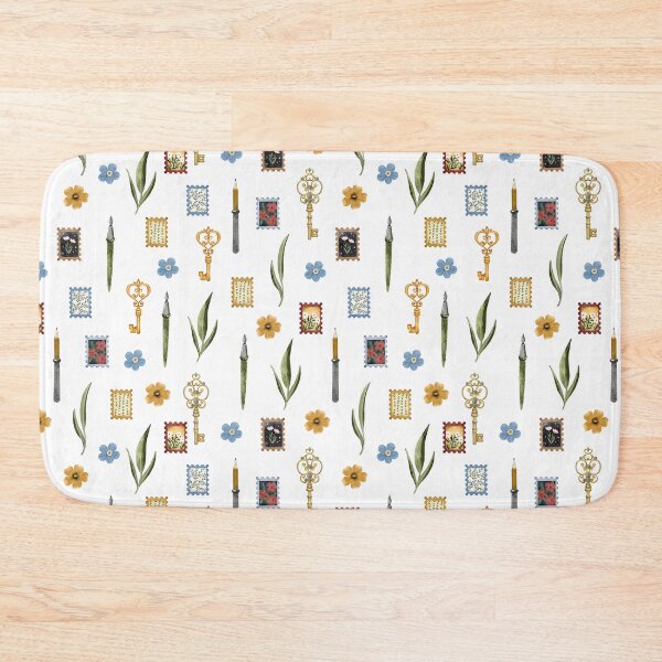 Item preview, Postage stamp pattern designed and sold by pinkyfish1010.