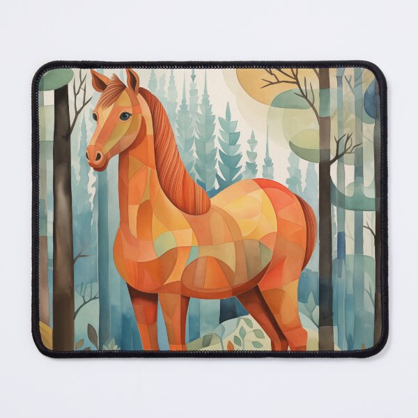 Item preview, Forest Elegance: Capturing the Beauty of a Horse Amidst Trees #5 designed and sold by Anuchartl.