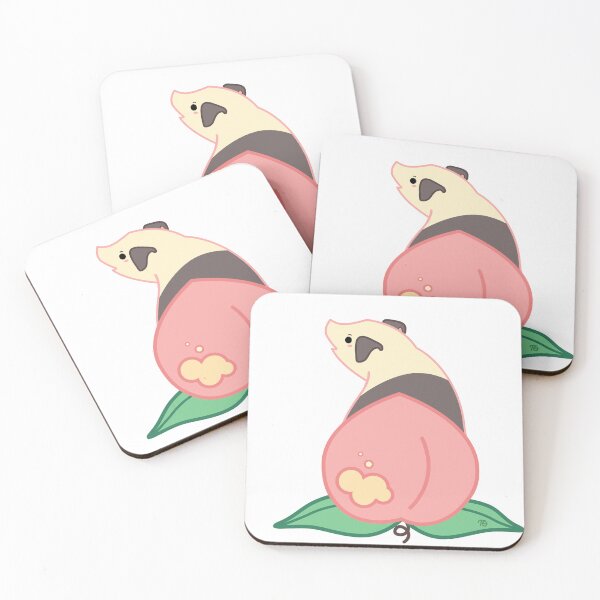 Item preview, Peach Pig designed and sold by Treasured Oddities.