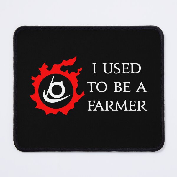 Item preview, I used to be a Farmer - Funny Reaper MMORPG FFXIV designed and sold by Japatonic Shop.