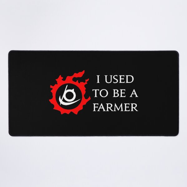 Item preview, I used to be a Farmer - Funny Reaper MMORPG FFXIV designed and sold by Japatonic Shop.