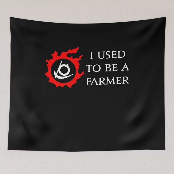 Item preview, I used to be a Farmer - Funny Reaper MMORPG FFXIV designed and sold by Japatonic Shop.