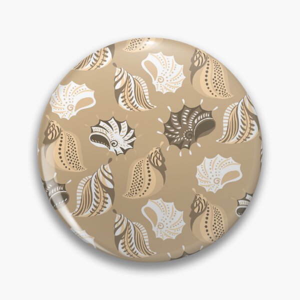 Item preview, beige sea shells beach ocean designed and sold by Gossip Rag.