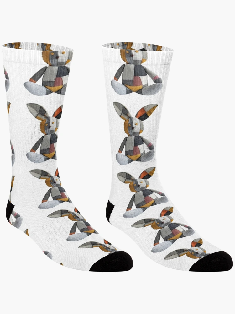 Thumbnail 3 of 5, Socks, Barnyard Rabbit designed and sold by RENcraft.