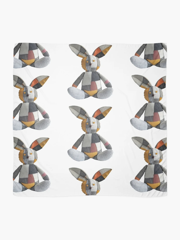 Thumbnail 2 of 3, Scarf, Barnyard Rabbit designed and sold by RENcraft.