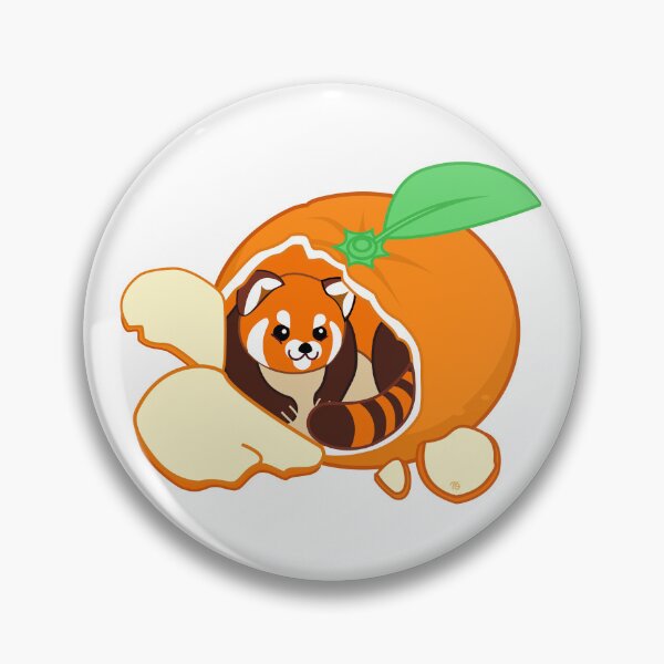 Item preview, Tangerine Panda designed and sold by Treasured Oddities.