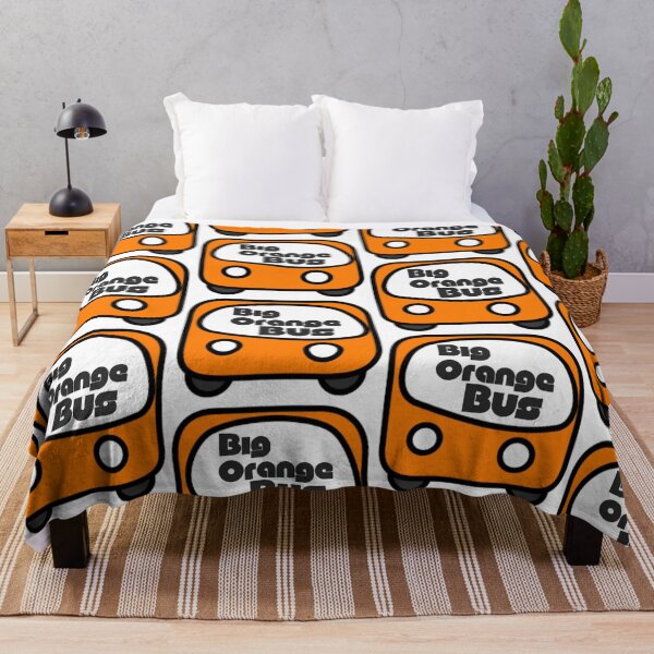 Item preview, Big Orange Bus designed and sold by Figgy Print.