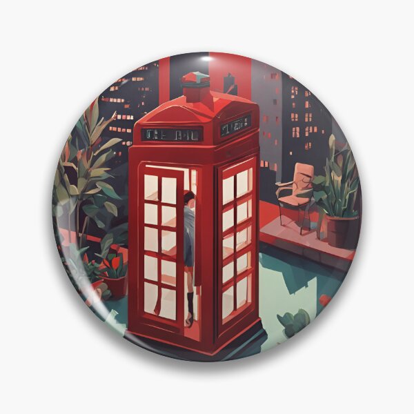 Item preview, Phonebooth on Top of the World designed and sold by snapshot-.