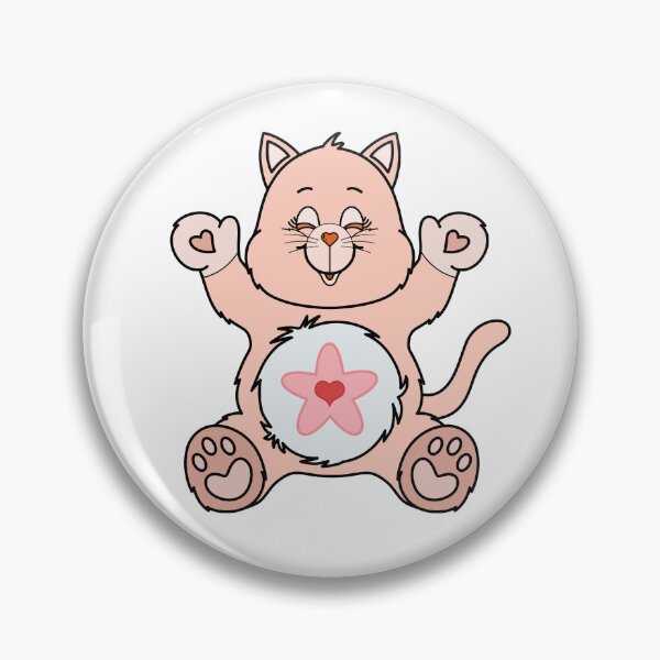Item preview, Proud Heart Cat Caring Bear Cousin Stuffie -- Variant 1 designed and sold by Brittanykald.
