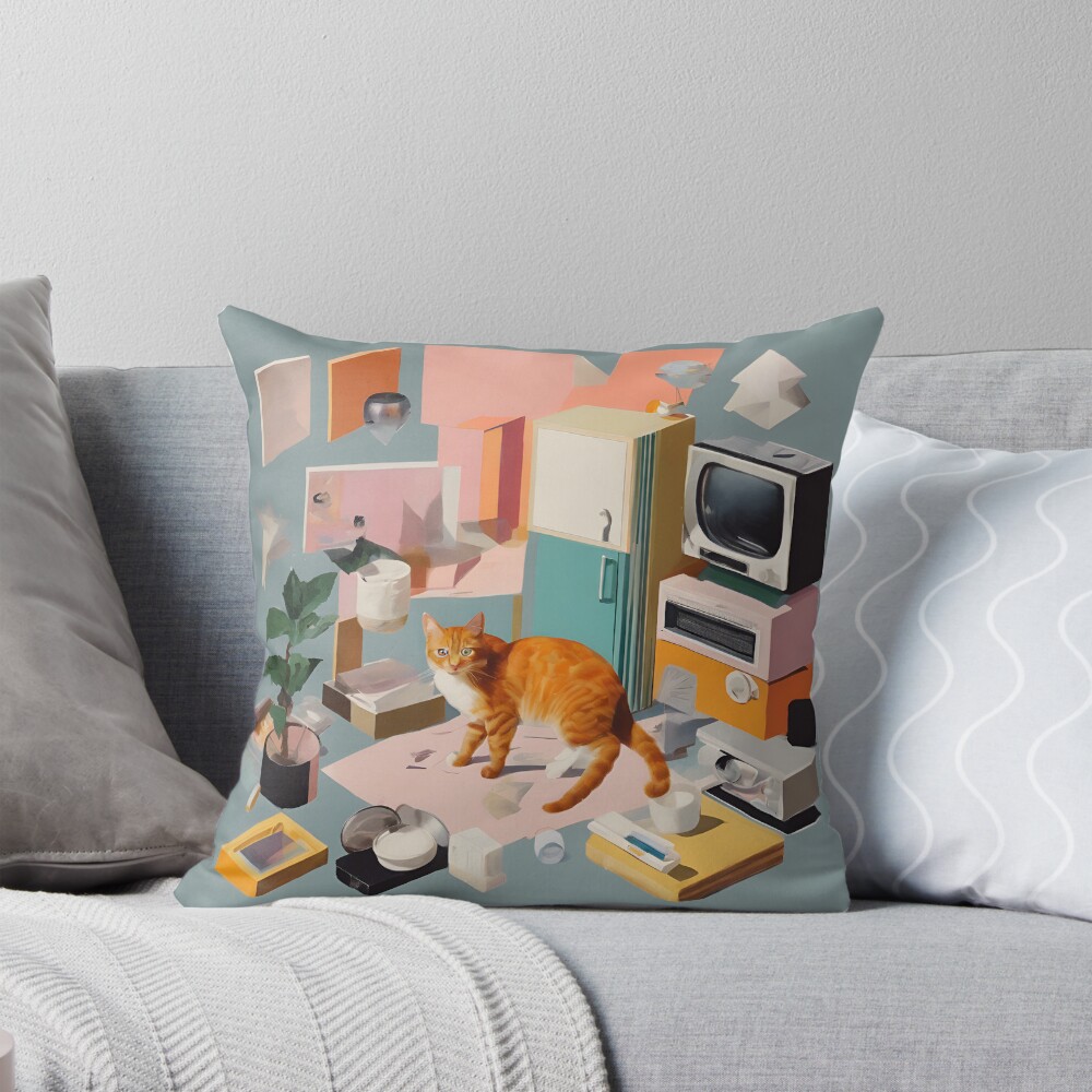 Item preview, Throw Pillow designed and sold by snapshot-.