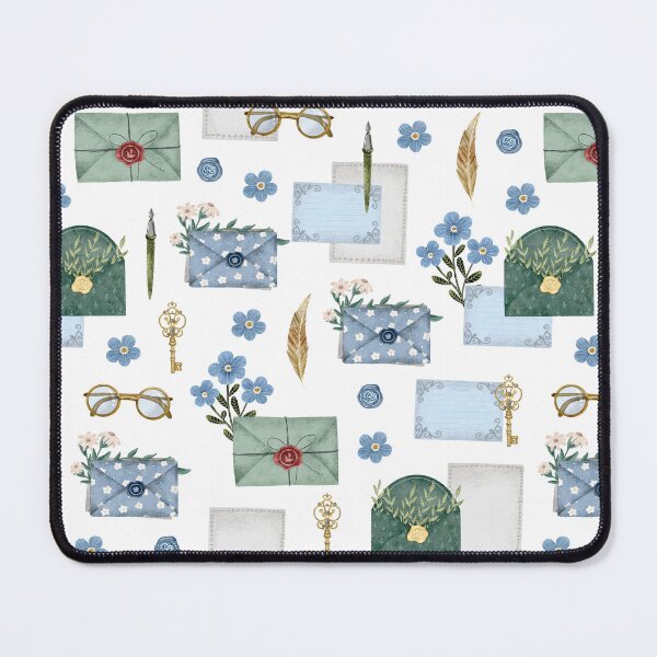 Item preview, Letter envelope with forgetmenots designed and sold by pinkyfish1010.
