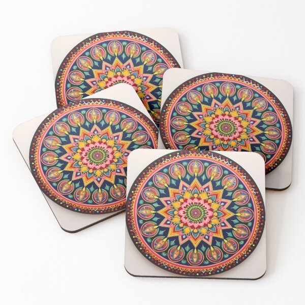 Item preview, Cosmic Blaze Mandala designed and sold by John-NW-Shop.