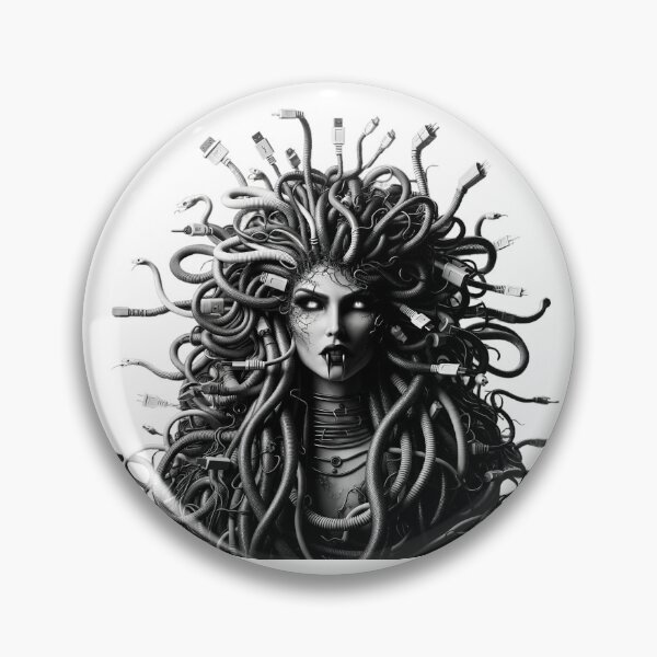 Item preview, Electric Medusa Without Background designed and sold by Aurie2012.