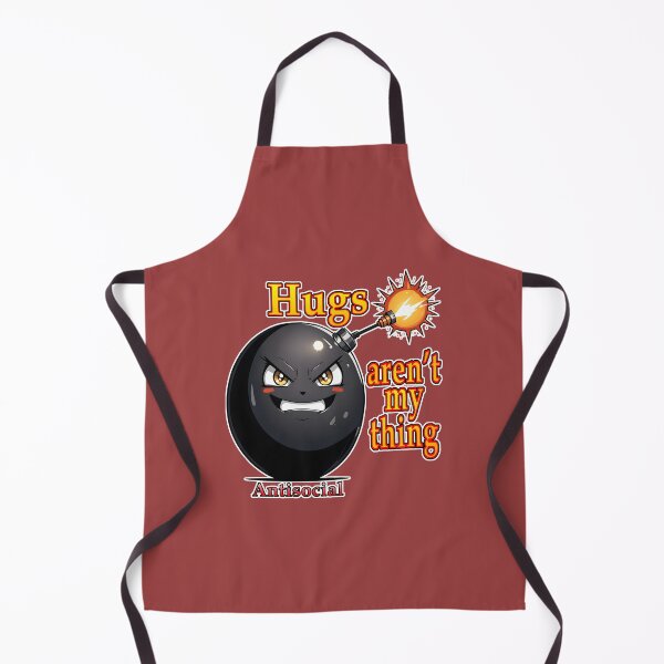 Item preview, Hugs aren't my thing Antisocial Cartoon Bomb designed and sold by Rogue Wizard.