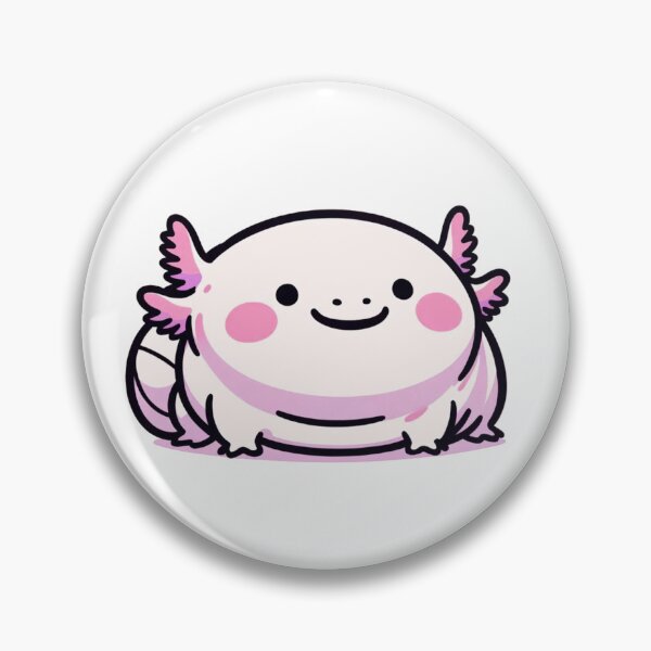 Artikelvorschau, Niedlicher Kaugummi-Pink-Axolotl entworfen und verkauft von YuckUncky.