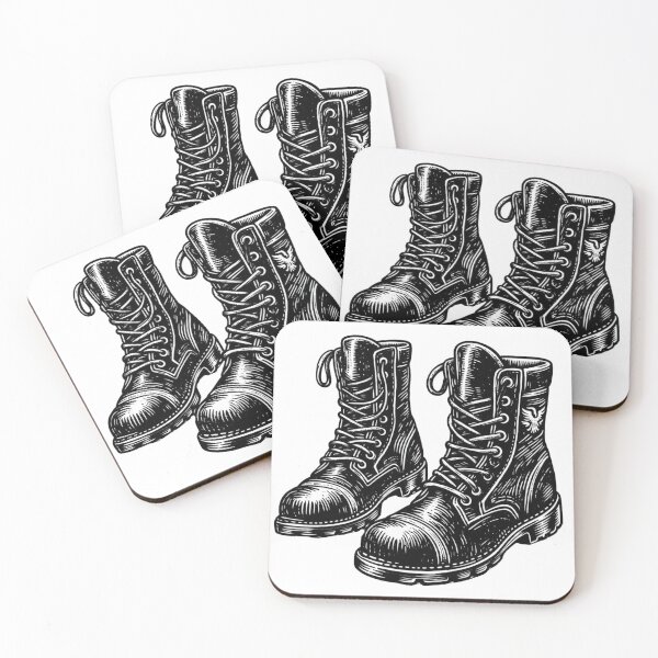 Item preview, Men's Combat Boot Doodle designed and sold by AmberRoseWrites.