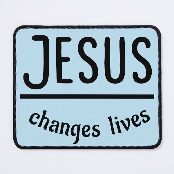 Item preview, JESUS Changes Lives designed and sold by Twittlefish.